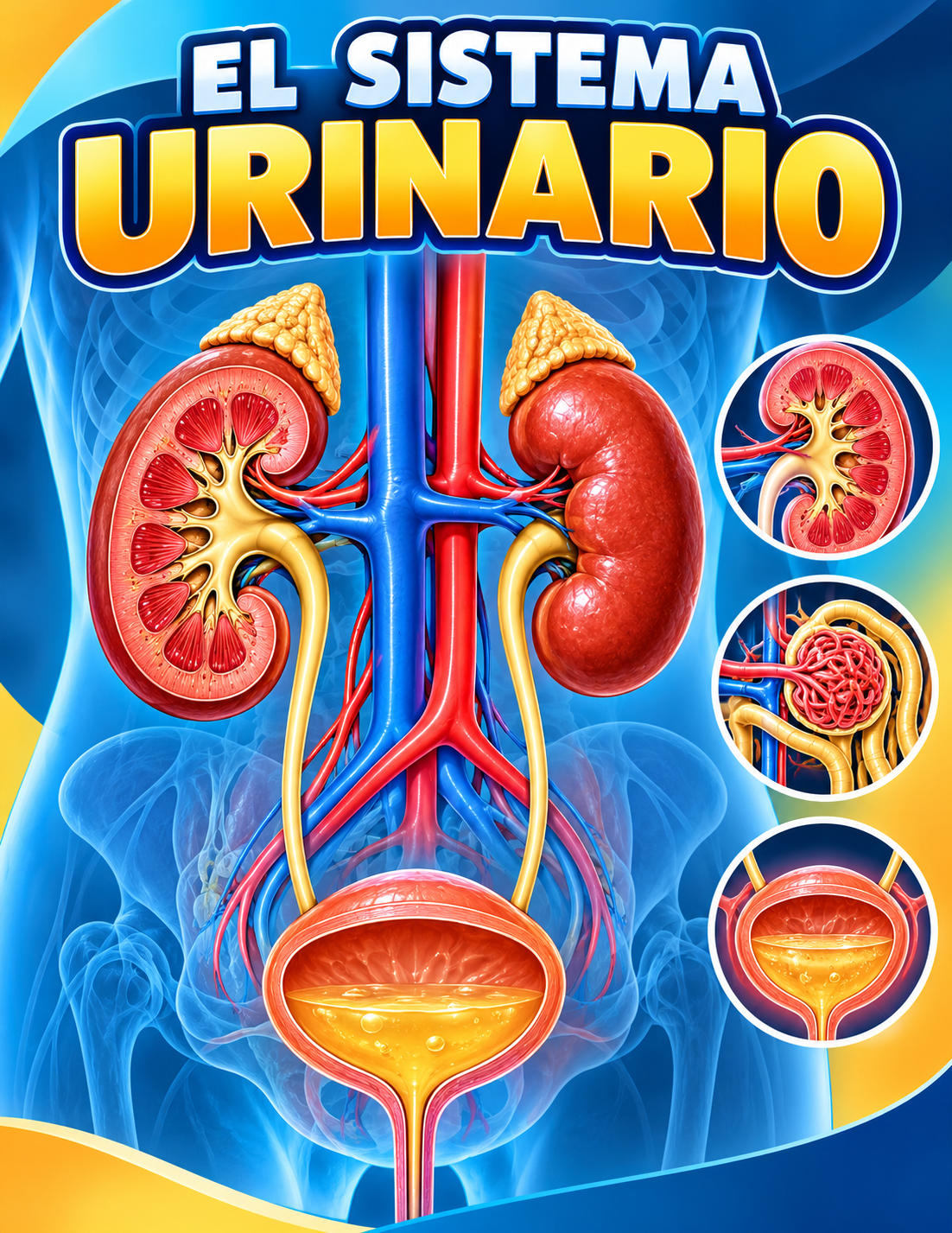 Portada de El sistema urinario: órganos y funciones