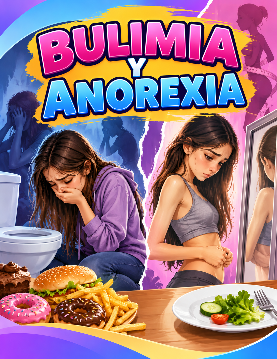 Portada de Bulimia y anorexia: información educativa para comprenderlas